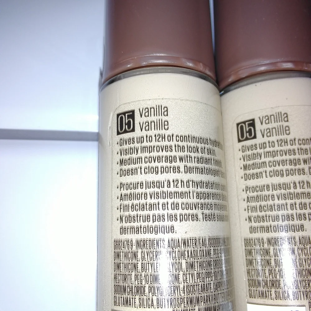 2 Pack Maybelline Dream Radiant Liquid Hydrating Foundation